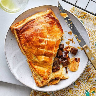 Pastel De Carne Y Champiñones