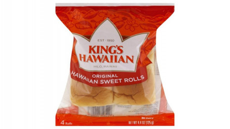 Kings Hawaiian Dinner Rolls, Paquete De 4