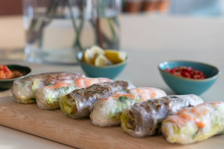 Prawn Ricepaper Rolls For 2