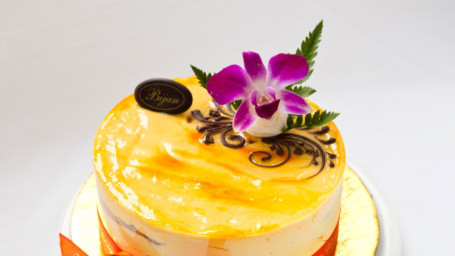 6 Mango Mousse Cake