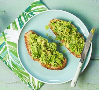 Aguacate En Pan Tostado