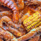 Yo Mama's Combo: Lobster tail, Snow crab, 1lb Shrimp, 4 corn, 4 sausages