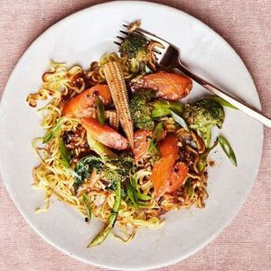 Verduras Chow Mein