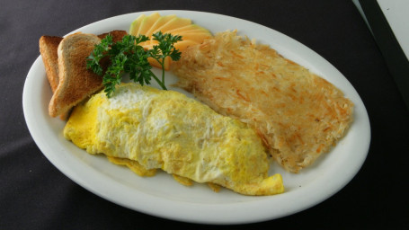 Chile Verde Pork Omelette