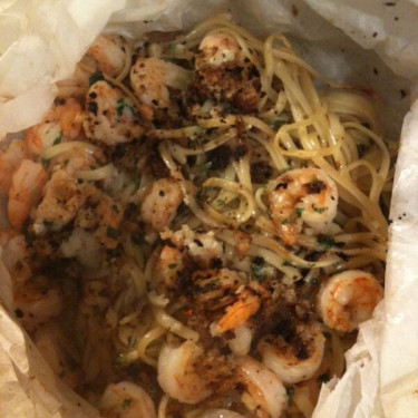 Linguine Con Camarones