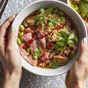 Ramen De Carne De Res Picante