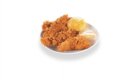 4 Pcs. Cajun Tenders With Biscuit