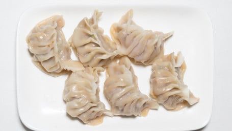 Steamed Dumplings Zhēng Guō Tiē (6 Pcs)