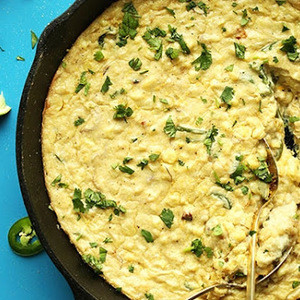 Elote De Ajo Y Queso Fundido