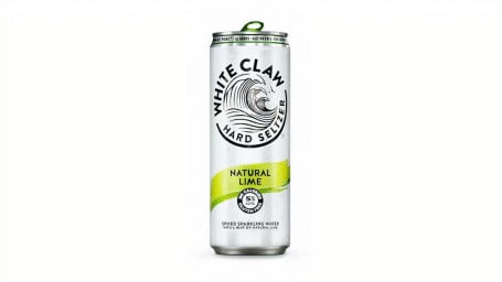 White Claw Natural Lime Spiked Sparkling Abv 5% 6 Pack Can