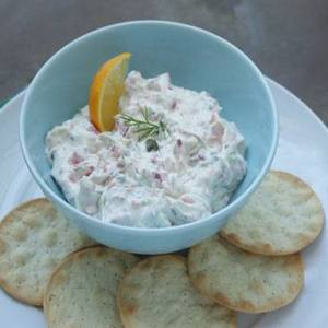 Tostada De Salmón