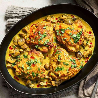 Curry De Pollo Con Coco