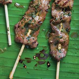 Satay De Carne De Res