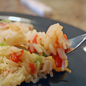 Camarones Con Arroz