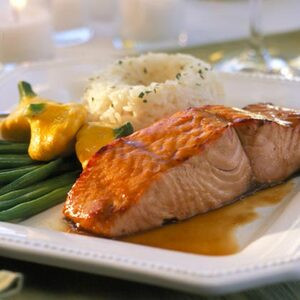Salmón Con Mango Salmón Con Mango