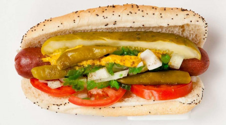 (2) Vienna Hot Dog (Chicago Style)