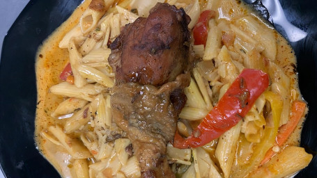 Rasta Pasta W/ Caribbean Jerk Chicken