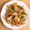 69. Chicken With Ginger Green Onion Jiāng Suàn Shēng Chǎo Jī