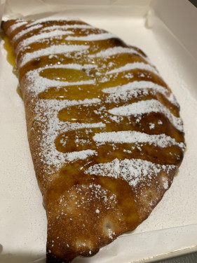 Baked Cinnamon Apple Calzone