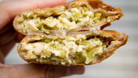 Chicken, Broccoli And Cheese Empanada