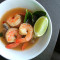 Sopa Tom Yum De Camarones