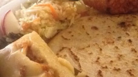 #4. One Pupusa Of Your Choice, One Tamale (Pork Or Chicken) And One Pastelito