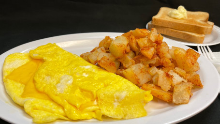 Sausage, Potato, Pepperjack Cheese Omelette Platter