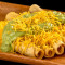 5 Tacos Arrollados Con Guacamole