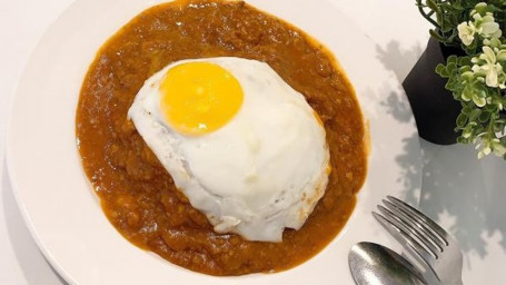 R3. Minced Beef Over Rice With Sunny Side Up Egg