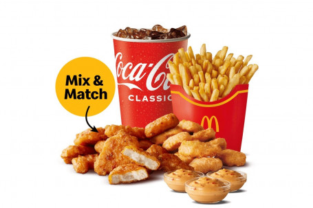 Mcnuggets Mitad Y Mitad De Pollo 20Ud