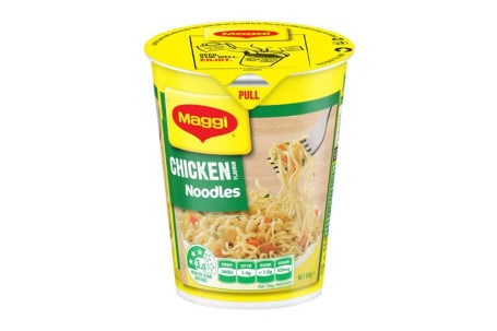 Maggi Chicken Noodles Cup 60G (1100Kj)