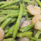 21a. Pan Fried String Beans with Prawns