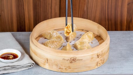 Vegetable Steamed Dumplings (6) Sù Sān Xiān Zhēng Jiǎo