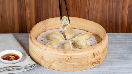 Chicken Steamed Dumplings (6) Jī Ròu Zhēng Jiǎo