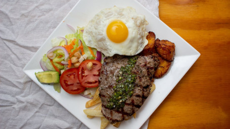 9. Bistec A Lo Pobre