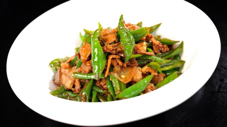 D4Nóng Jiā Xiǎo Chǎo Ròu Stir-Fried Pork With Pepper