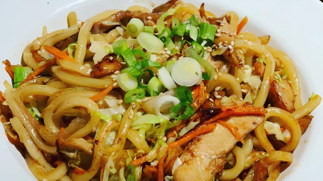 Spicy Chicken Yaki Udon Noodle