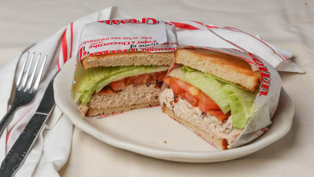 All-White Tuna Salad Sandwich
