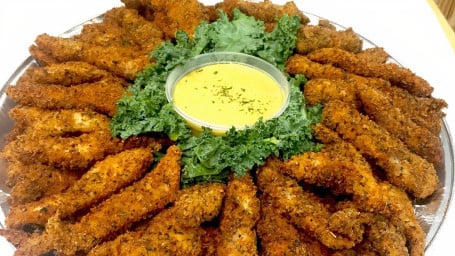 Chicken Fingers With Sauce
