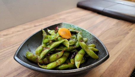 A6-Garlic Chili Edamame