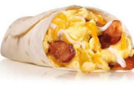 Egg, Bacon Cheese Wrap