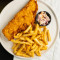 Breaded Fried Haddock Fish Dinner