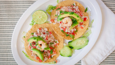 D14. Tostadas De Ceviche De Pescado