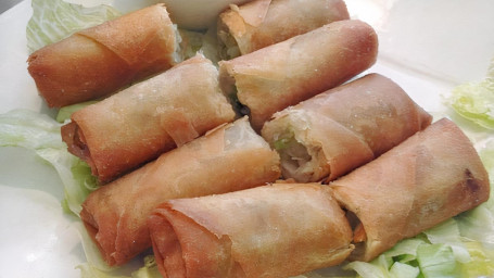 8. Vegetarian Egg Rolls