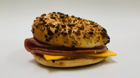 Bagel, Meat, Cheese