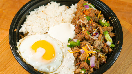 Sisig Rice Bowl W Egg