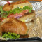 Salmon Croquette Sandwich