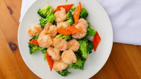 36. Broccoli Prawns