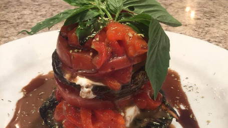 Grilled Portobello Tower