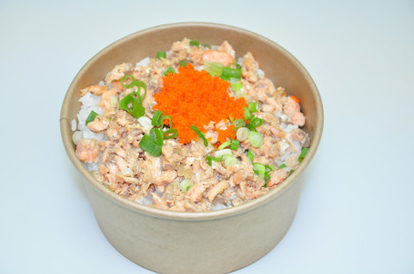 Cooked Minced Salmon Bowl Warm Option